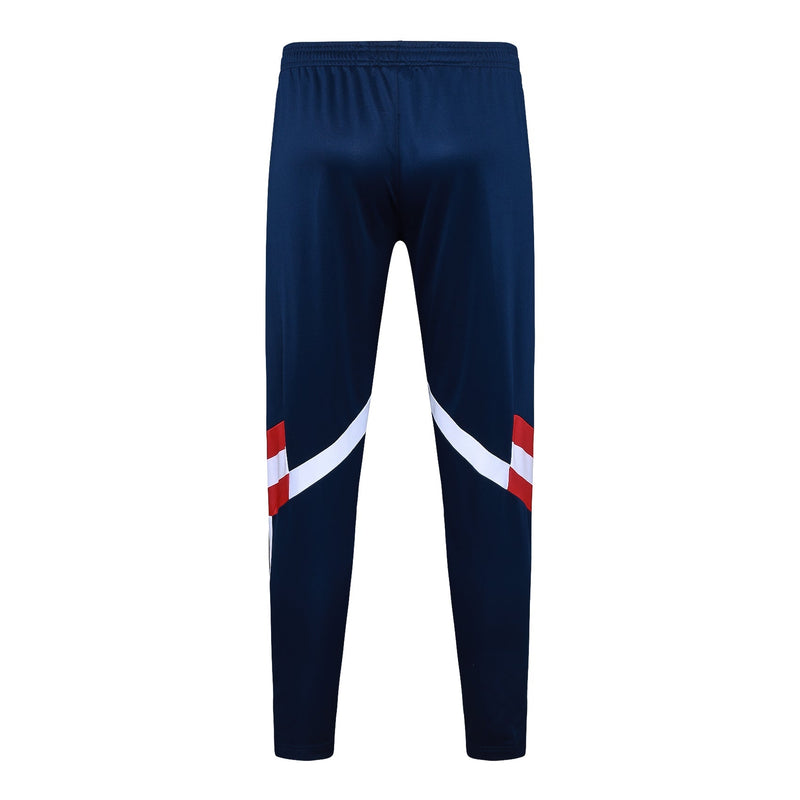 Conjunto Arsenal Zíper Curto Vermelho e Azul
