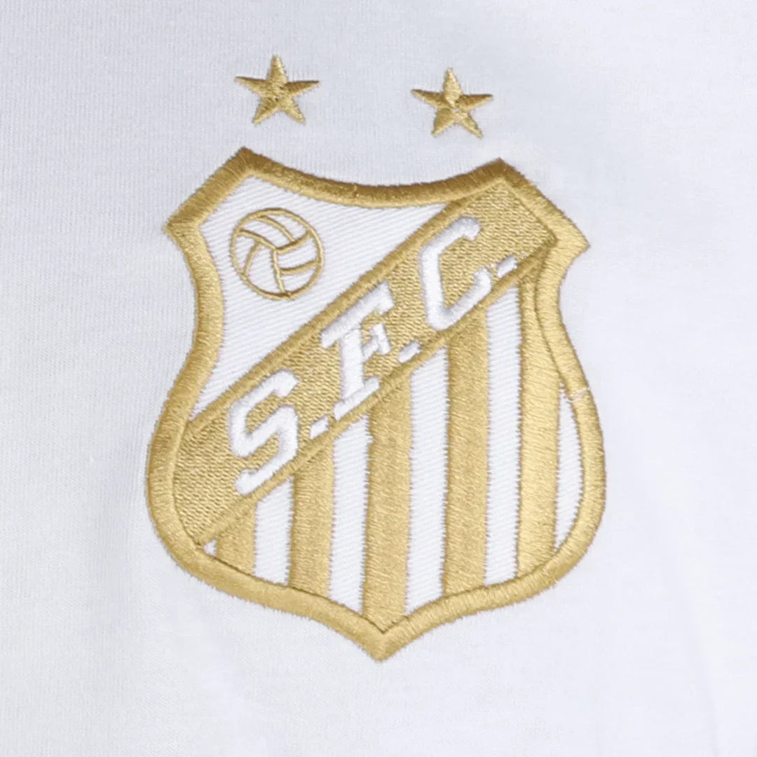 Camisa Peixão Pelé Athleta Comemorativa 1000 Gols Branca