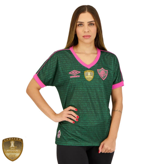 Camisa III Feminina Fluminense Umbro 23/24 Cartola