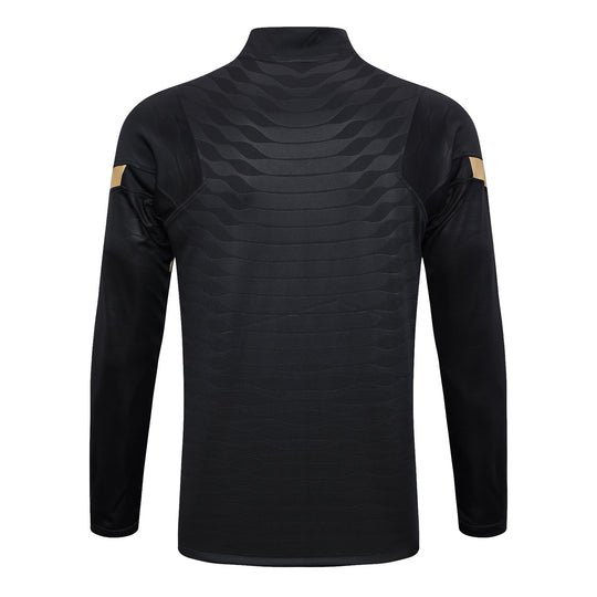 Conjunto Barcelona  Ziper Curto Preto