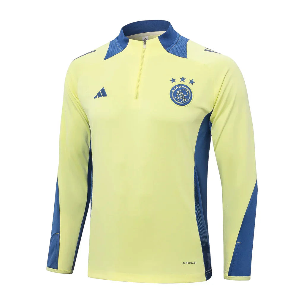 Conjunto Ajax Ziper Curto Treino 2024/25