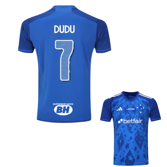 Camisa Cruzeiro Dudu 7 2024/25 Home