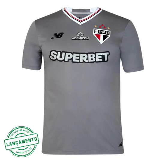 Camisa São Paulo 25/26 Grey Days