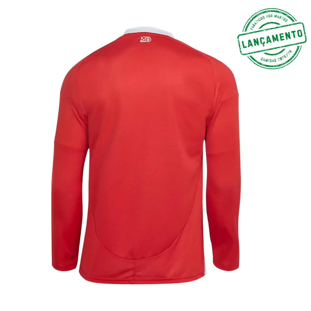Camisa Internacional Manga Longa 2025/26 Home