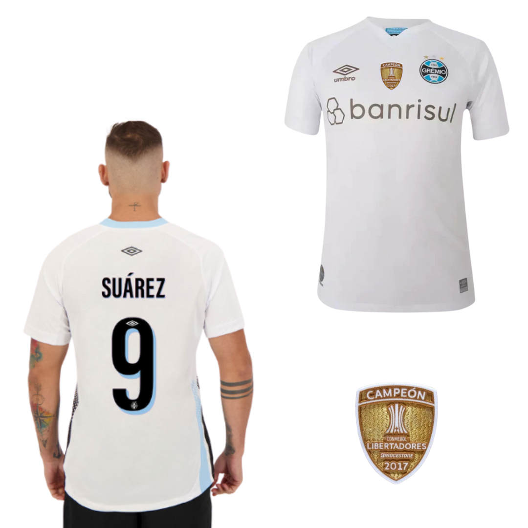 Camisa Grêmio Umbro Suárez 23/24 Away