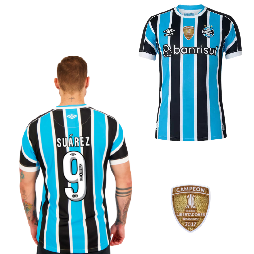 Camisa Grêmio Umbro Suárez 23/24 Home