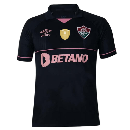 Camisa Fluminense Umbro 23/24 Goleiro Preto/Rosa