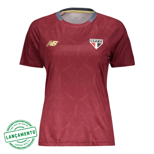 Camisa Feminina São Paulo 25/26 Treino
