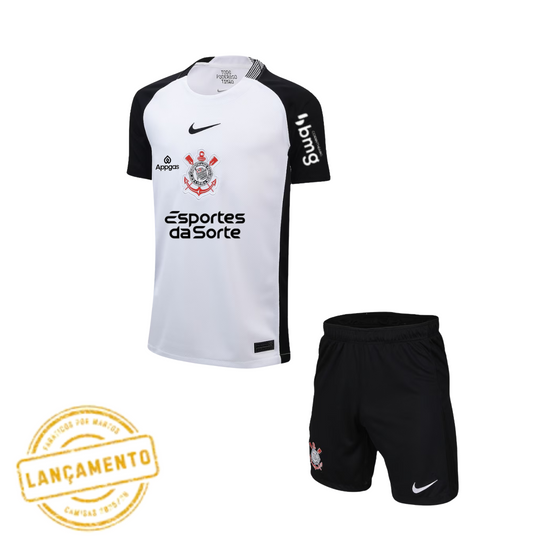 Kit Infantil Timão 2025/26 Home