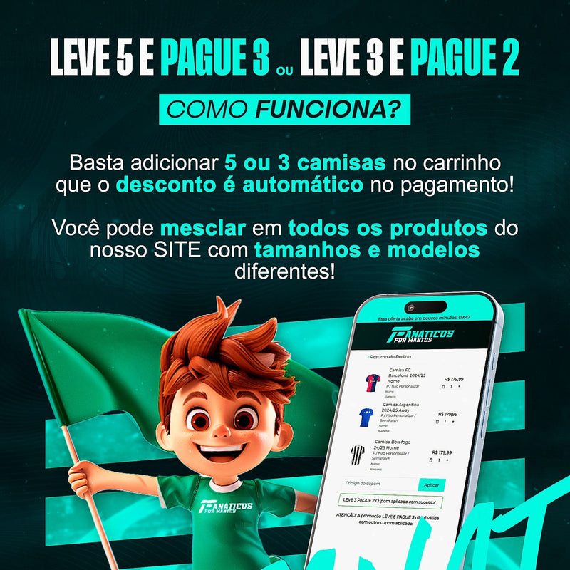 Camisa Palmeiras Manga Longa 25/26 Home