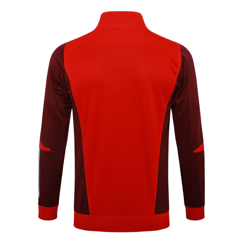 Conjunto Zíper Longo Internacional 2024/25 - Vermelho